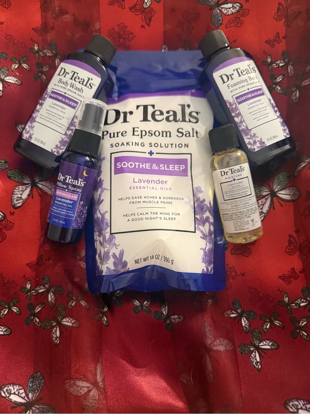 Dr Teal's Soothe & Sleep Lavender Epsom Salt Soaking Solution - Purple